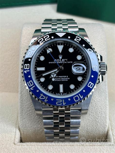 rolex gmt master ref 11670ln subito it napoli|rolex gmt master ii.